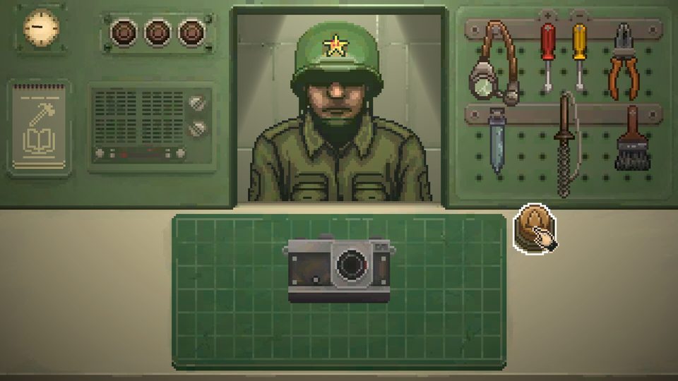 Coldline: Disconnect — a soldier at the repair counter